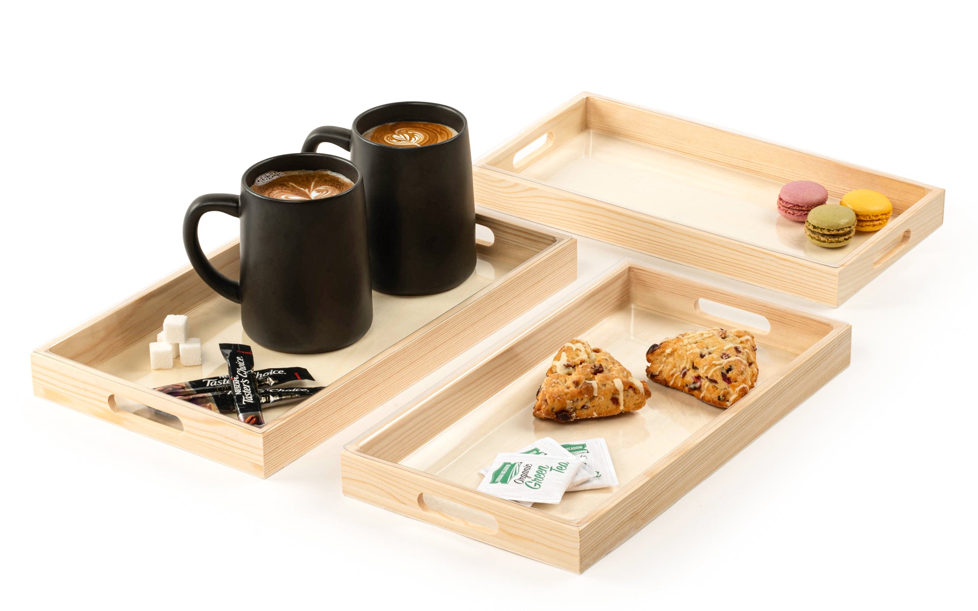 Plastic Insert for Wood Tray Rectangular